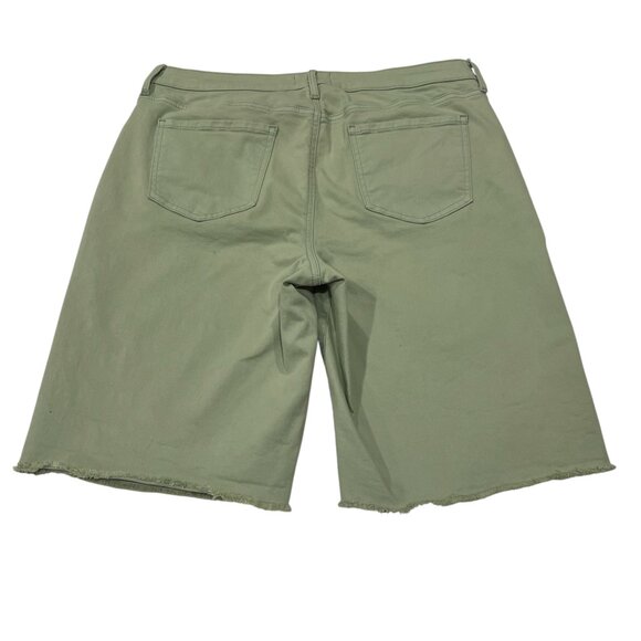 NYDJ Celery Green 5 Pocket Shorts, 10 - Picture 2 of 8